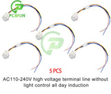 1-10pcs LED PIR Sensor Detector Smart Switch 220V 110V Infrared Human Body Motion Time Delay Mode Lighting Induction Automatic