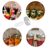 Fermentation Lid,Airlocks Wide Mouth Mason Jar Fermenting Lids for Making Sauerkraut,Pickle,Hot Sauce