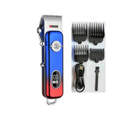 New WMARK Trimmer 6500RPM NG-899 Hair Professional Rechargeable Clipper with LED Display
