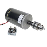 220V 350W 400-7000RPM DIY High Speed Bead Lathe Electric Grinder Bench Drill Set Speed Controller With DC Permanent Magnet Motor