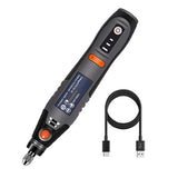 35W USB Cordless Rotary Tool Dremel DIY Engraving Pen Electric 3 Speed Mini Wireless Drill Set 8500r-21000r/min