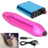 Tattoo Pen Kit Ergonomics Low Noise Sturdy Adjustable Mini Wireless Pedal Tattoo Machine for Liner Shader for Beginners