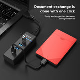4 Ports Hub 3 0 High Speed Multi USB Splitter Adapter OTG For Xiaomi Lenovo PC Computer Accessories 30/120cm