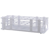 3X Plastic Test Tube Rack For 30Mm Tube, 21 Well, White,Detachable (21 Hole)