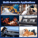 Powerful Snow 130000RPM Mini Turbo Jet Handheld Brushless Motor Electric Air Blower Car Dryer High-speed Duct Fan