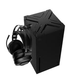 Retractable Hook Game Console Thickened Dust Cover with Earphone Bracket Protection for Series X