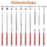 Pack of 20 Needle Set, Mini Diamond Jewellery Hand Files Tooth File Tool Set