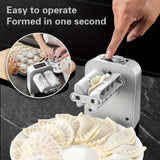 1pc, Electric Dumpling Maker Machine, Dumpling Maker Press With Spoon And Brush 2 Modes, Quick Dumpling Machine