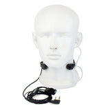 Retevis Walkie Talkie with Retractable Control and K-Head Throat Vibration Air Guide Earphones - 9026