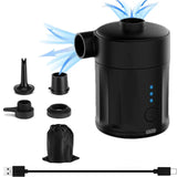 Electric Pump Portable Wireless Compressor Iator/Deflator Pumps for Iatable Cushions Air Beds Boat Swimming Ring