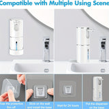 1pc Automatic Soap Dispenser, Wall Mounted Lotion Dispenser, 5 Modes Adjustable And Rechargeable Soap Dispenser, Hand Sanitizer Dispenser For Bathroom