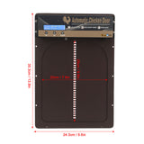 3in1 Automatic Coop Door Opener Light Sense Timing Remote Control Electric Chicken House Door for Safe Chicken Rearing