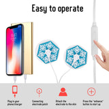 Mini Tens Digital Electrical Body Massager Pulse Muscle Stimulator Pain Fatigue Relief Physical Therapy hine Relax