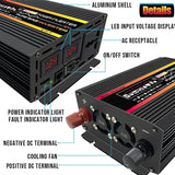 110V/220V System 300W PET Solar Panel+150A Charge Controller+12000W 10000W Inverter Power Generation Kit for Home Outdoor