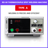 RD-60 thermocouple spot butt hine measurement welding temperature line ball