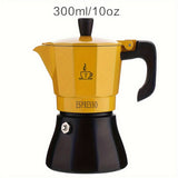 1pc Italian Moka Pot - 6 Cup/10 OZ Stovetop Espresso Maker for Gas or Electric, Perfect for Camping and Cappuccino