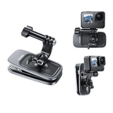 Universal Backpack Clip Backpack Clip Clamp Mount for GoPro Hero 11 10 9 8 7 6 5 for Insta360 Action Camera Accessories