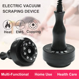 Electric Therapy Machine Acupuncture Cupping Body Massage Device Micro-current Heating Scraping Device Slimming Therapy Machine
