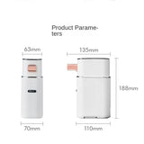 3s Instant Hot Baby Bottle Formula Dispenser - Mineral/Bottled Water Warmer for Travel and Hotel