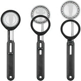 Powder Adjustable Spoon,Coffee Lever Measuring Scoop For Coffee,Protein Powder,Tea,Sugar,Milk
