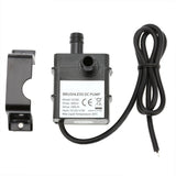 Anself Ultra-quiet Mini DC12V 4.5W Micro Brushless Water Oil Pump Waterproof Submersible Fountain Aquarium 240L/H Lift 300cm