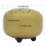 5 Inch Steel Tongue with Mallets and Carry Bag Hand Pan Drum Sound Heag Instruments for Yoga Meditation Unique Gift