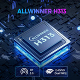 X2 ATV Android 12 BT 5.0 Chipest H313 Quad Core 2GB16GB 4K HD WIFI 4G 5G Voice remote Smart TV Box PK Q96 S96 Stick