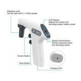 Electric Pipette Pump Controller 6 Levels Adjustable Speed Portable Pipette Filler 0.1‑100ml 100‑240V