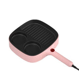 Breakfast hine 3 In 1 Household Non-stick Steak Frying Pan Egg Burger Electric Sand Maker Toaster Baking Waffle Cooking