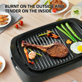 Household Multifunctional 2000W Split-Type Fish Roasting Pot & Barbecue Machine