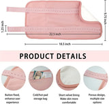 Portable Castor Pack Wrap Reusable Pad Kit Insomnia Constipation Iamma Back Waist Massager Liver Detox Essential Oil Care
