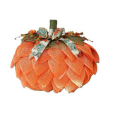 Autumn Pumpkin Harvest Festival Garland Thanksgiving Wreath Front Door Decor
