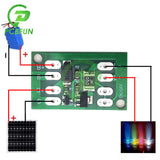 1-10P Automatic Solar Panel Board Night Light LED Lamp Control Switch Battery Charger Charging Controller Module
