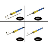 KSGER Mini STM32 V3.1S OLED T12 Soldering Iron Station DIY Plastic 907 9501 Handle Electric Tools Quick Heating T12 Iron Tips 8s Tins