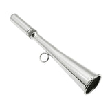 Marine Handheld Stainless Steel Fog Horn Removable Mouthpiece Accessory for Boat Foghorn