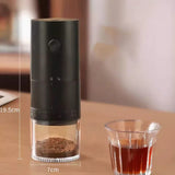 New 1500mAh Electric Externally Adjustable Type-C Charging Burr Grinder Bean Grinding hine Coffee Maker