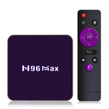H96 MAX V12 Android 12 Smart TV Box RK3318 4G 64GB 4K 2.4G 5G Wifi BT4.0 Media player Google Play Global Set top box