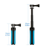 MT-06 Mini Desktop Tripod Stand for Action Camera Extended Foldable Selfie Stick for GoPro For Camera DSLR Accessories