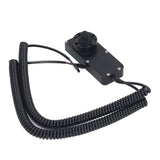 Underwater Thruster Wired Controller Waterproof PWM Wired Cruise Remote Control for Dual Motor Forward Backward Turn Black