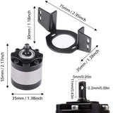 550 Brushed Motor Waterproof 12T With 1: 5 Reduction Gearbox For 1/14 Trailer 1/10 RC Car Crawler Axial SCX10 TRX4 Parts