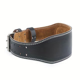 1pc Weight Lifting Belt, PU Waist Belt, Adjustable Leather Belt With 4in Or 6in Padded, for Weightlifting, squat & muscle building
