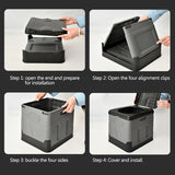 Car Bucket - Outdoor Emergency Sanitation Product, Strong Bearing Capacity, Trash Can/Stool/Portable Toilet for Adults & Kids