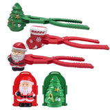 5 Pieces Santa Clau Toy Kit Tool Snowball Maker Snow Ball Clips Winter Outdoor