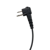 EAK007 High end walkie talkie air guide earphone with adjustable volume and Kevlar cable/electromagnetic type
