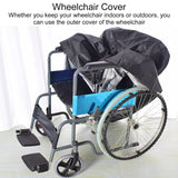 Wheelchair Waterproof Oxford Cloth Elastic Shrinkage Bottom Rain Protection Mobility Scooter Dust Cover