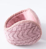 Winter Men's and Women's Soft Plush Foldable Earmuffs Outdoor Warm Windproof Earplugs
