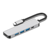 USB HUB 3.0 Type C Hubs 7 in 1 Multi Splitter Adapter OTG High Speed Practical Docking Station Universal For Xiaomi Lenovo book Pro 13 15 PC Computer Accessories