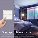 Tuya ZigBee Wireless 12 Scene Switch 1 2 3 4 Gang Push Button Controller Automation Scenario For Alexa Google Home