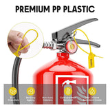 1000 Pcs Plastic Tamper Seals Fire Extinguisher Tags Security Tags Seals (Yellow)