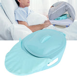 Portable Household Bed Toilet with Cover for Bedridden Patients Pregnant Woman Elderly Paralyzed Disabled Care Bedpan
